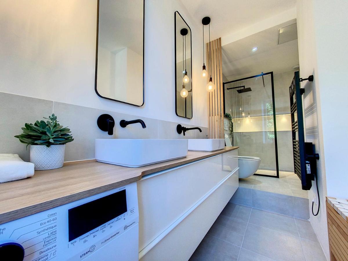 Appartchic - Appartement Standing - Plein Centre & Parking Prive Créon Exterior foto